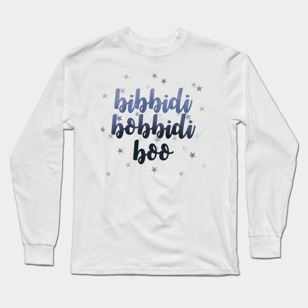 BIBBIDI BOBBIDI Long Sleeve T-Shirt by christikdesigns